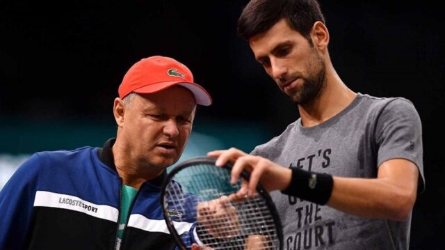 Marian Vajda ya no será más el entrenador de Novak Djokovic