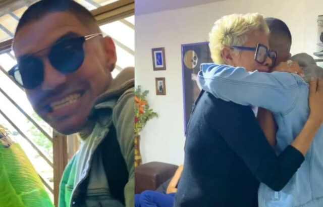 Conmovedor reencuentro de joven venezolano con su familia luego de 5 años