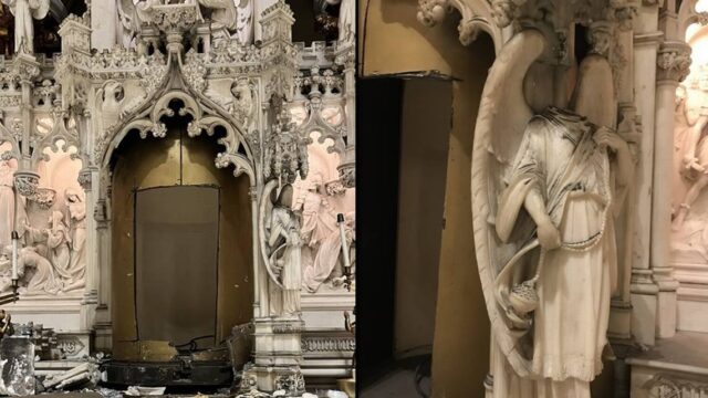 Roban el tabernáculo de oro valorado en 2 millones de dólares de una iglesia en Nueva York