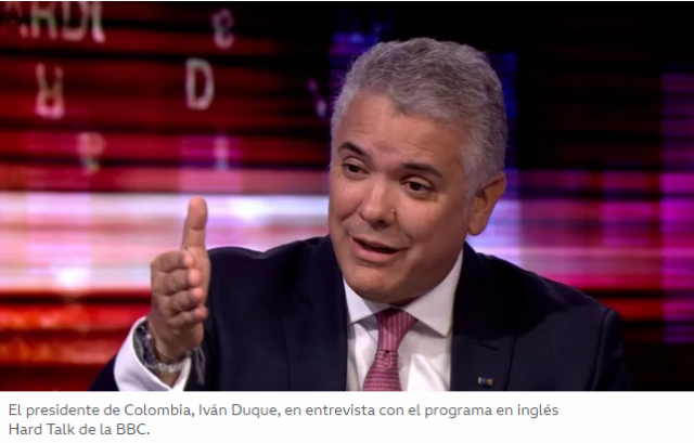 Iván Duque sobre las elecciones en Colombia: "Si pudiera presentarme, estaría en la pelea y sería reelecto"