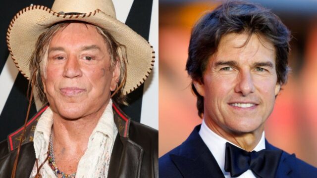 Mickey Rourke arremete contra Tom Cruise: "Ha hecho el mismo papel durante 35 años"