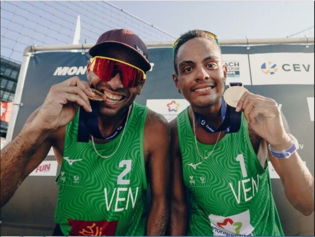 Venezuela ganó el Tour Mundial de Voleibol de Playa en Francia