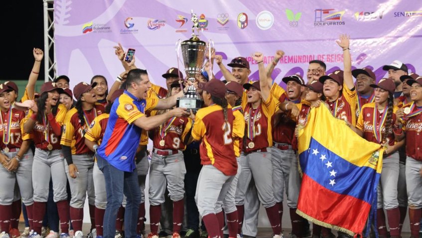 Venezuela irá al Mundial de Beisbol Femenino