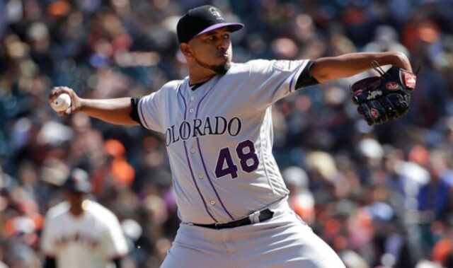 Germán Márquez condujo la victoria de los Rockies sobre los Cardenales
