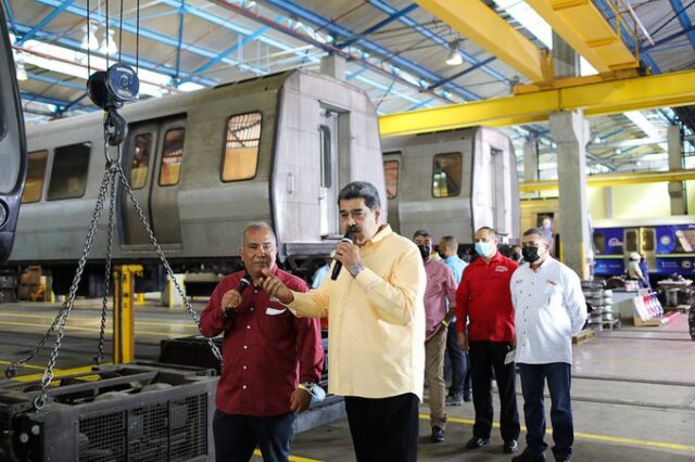 Maduro tildó de terrorista a Roberto Patiño y lo culpó de la falta de repuestos en el Metro de Caracas