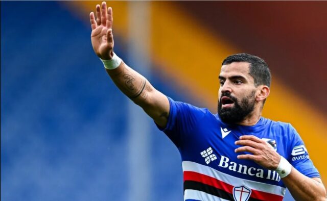 Tomás Rincón contribuyó en el empate del Sampdoria