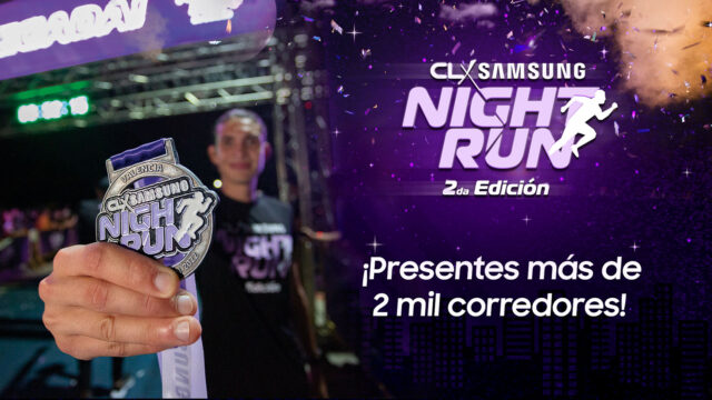 Segunda edición Night Run de CLX Samsung congregó a más de 2.000 corredores