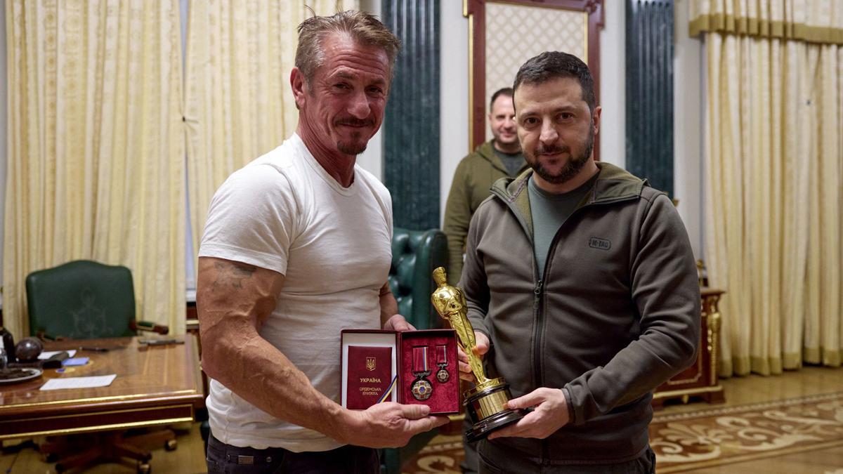 Sean Penn Zelenski