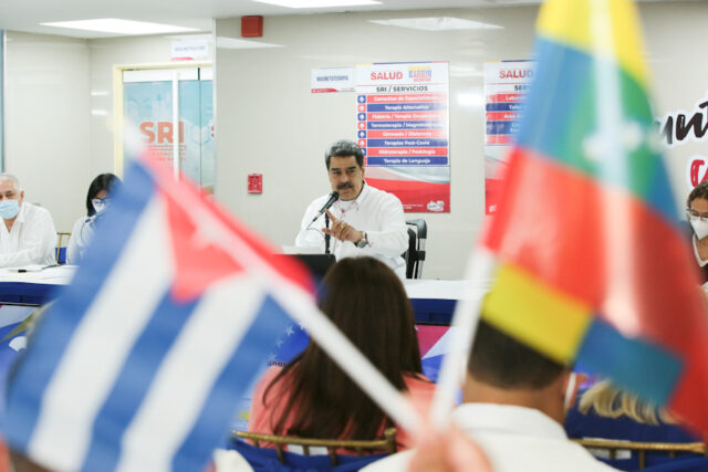 Maduro pide a Guterres que Venezuela recupere su derecho al voto en la ONU