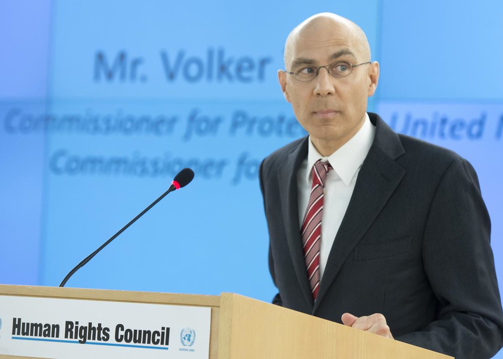 El alto comisionado de la ONU para los Derechos Humanos llegó a ...