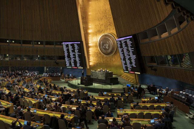 La Asamblea General de la ONU y la conflictividad mundial