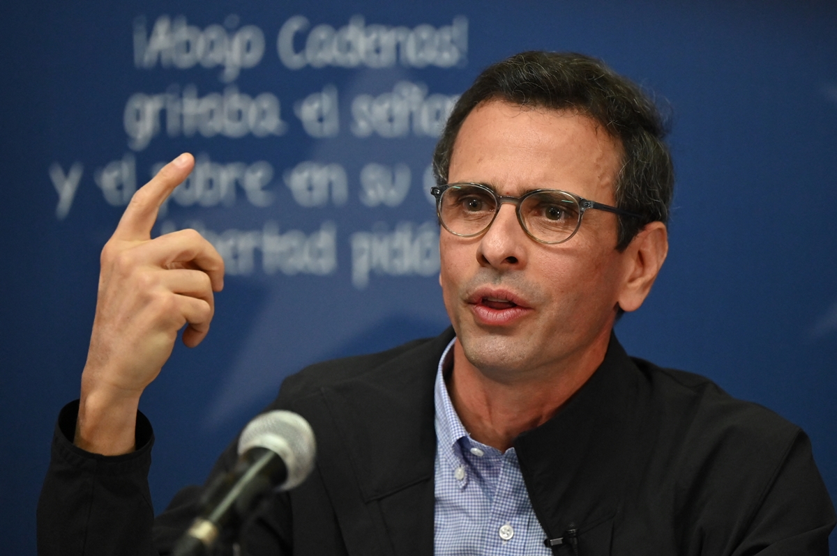Capriles Capriles rechaza “acuerdo” de Maduro para reconocer resultados