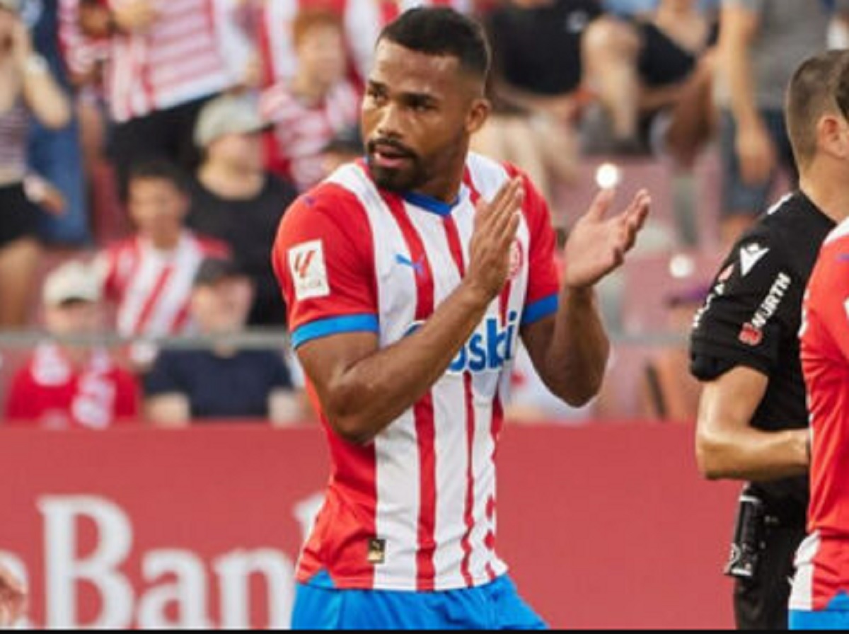 Yangel Herrera anotó un gol en el triunfo del Girona