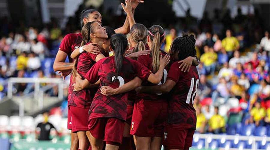 Vinotinto Femenina amistosos