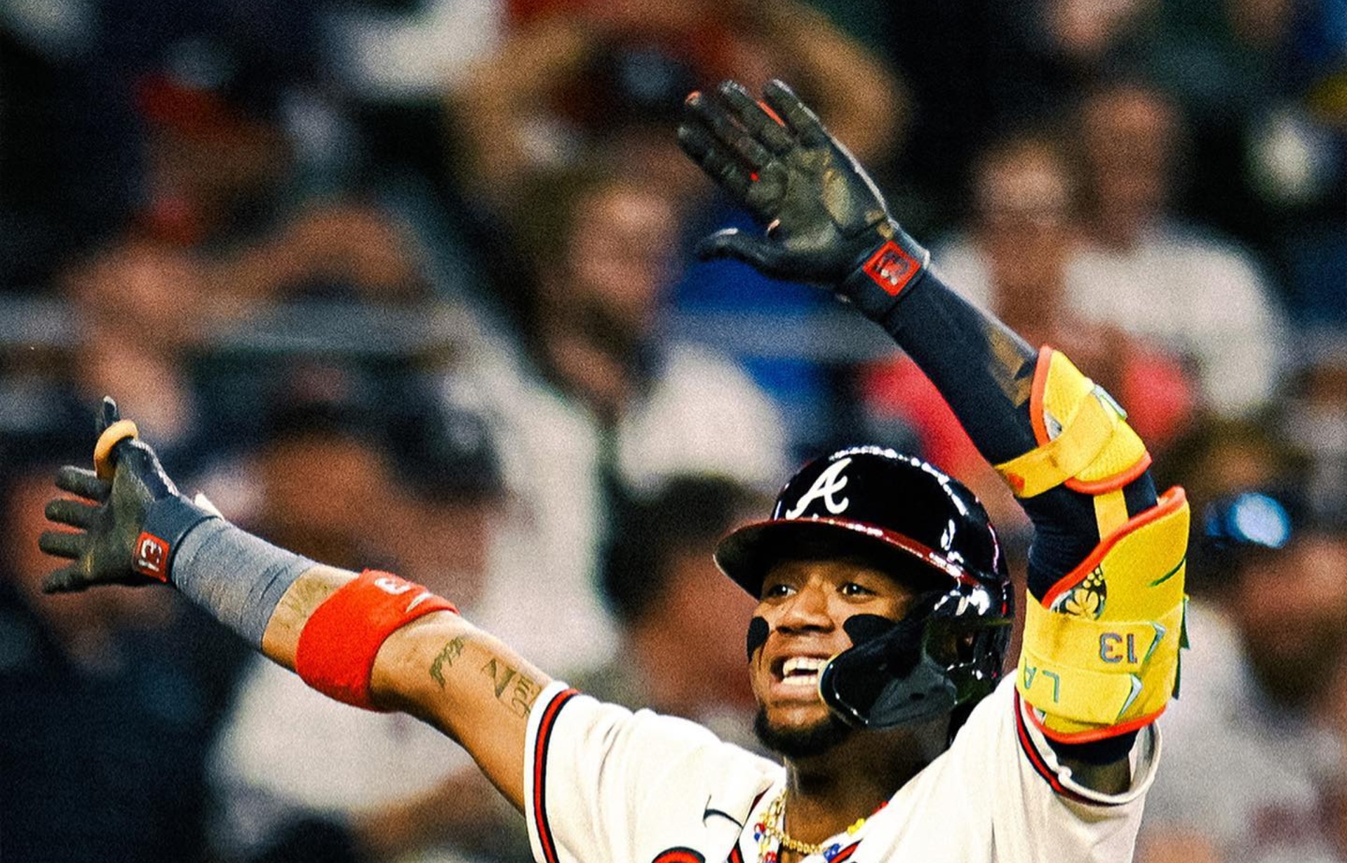 La celebración en La Sabana por el jonrón 40 de Ronald Acuña