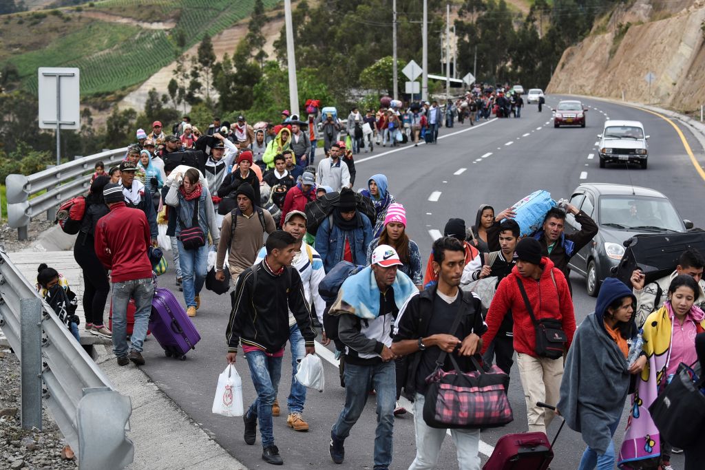 ECUADOR-COLOMBIA-PERU-VENEZUELA-MIGRATION