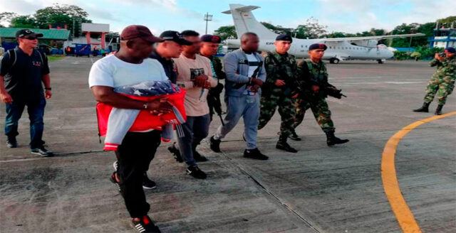 Detuvieron en Colombia a nueve personas pedidas en extradición por EE UU
