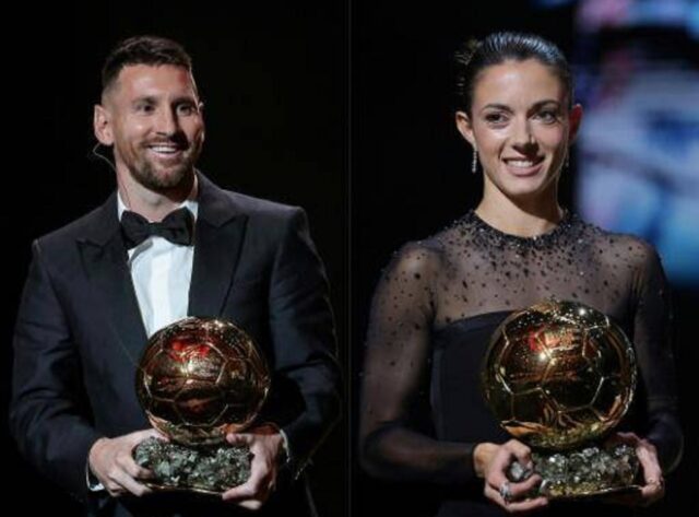 Messi y Aitana Bonmatí se coronan en la gala del Balón de Oro