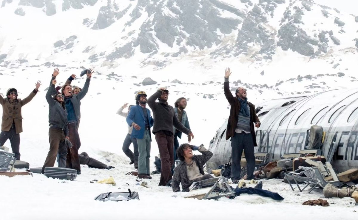 La sociedad de la nieve películas Netflix enero 2024