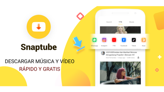 Snaptube: descargar música MP3 gratis para escuchar sin internet