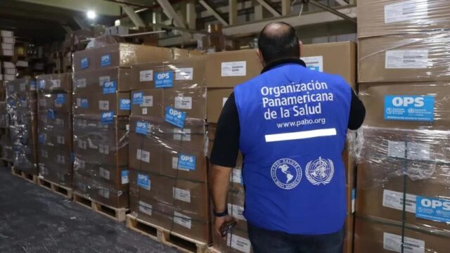 La OPS entregó al Ministerio de Salud 63 toneladas de medicamentos para VIH y tuberculosis