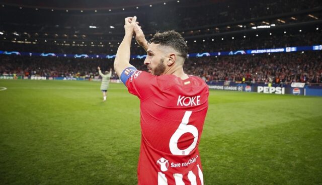 Koke: "Fue una noche histórica para los atléticos"