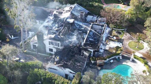Incendio consume la mansión de Cara Delevingne en Los Ángeles