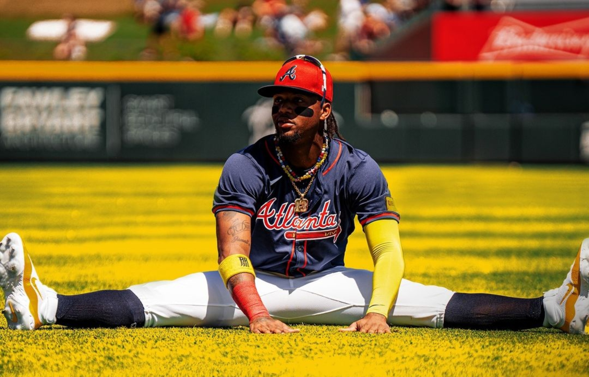 Ronald Acuña brilló en su primer juego de la temporada