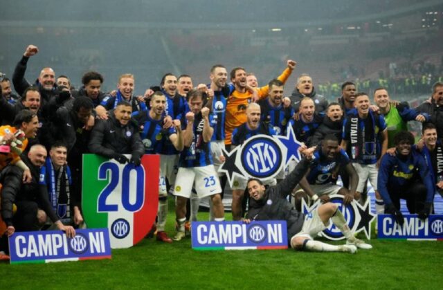 El Inter de Milán es campeón de la Serie A