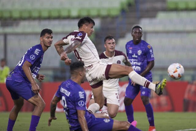 Metropolitanos sufre la derrota contra Lanús en la Suramericana