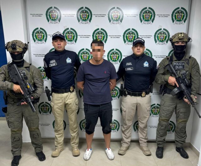 Era subordinado del Niño Guerrero: detienen en Bogotá a líder de una banda vinculada al Tren de Aragua