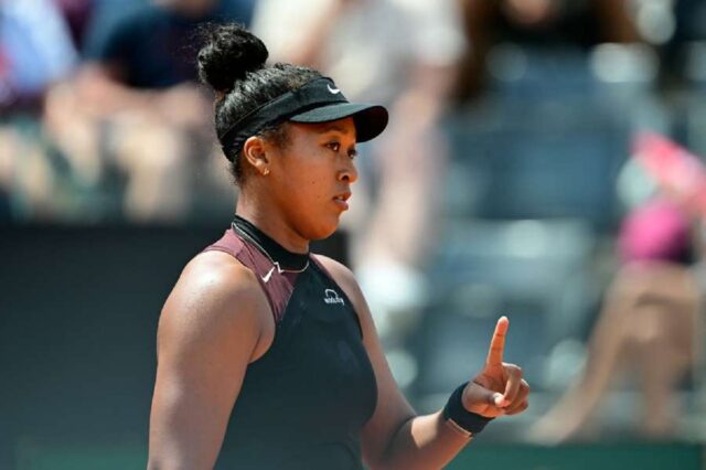 A Naomi Osaka se le terminó la buena racha en Roma