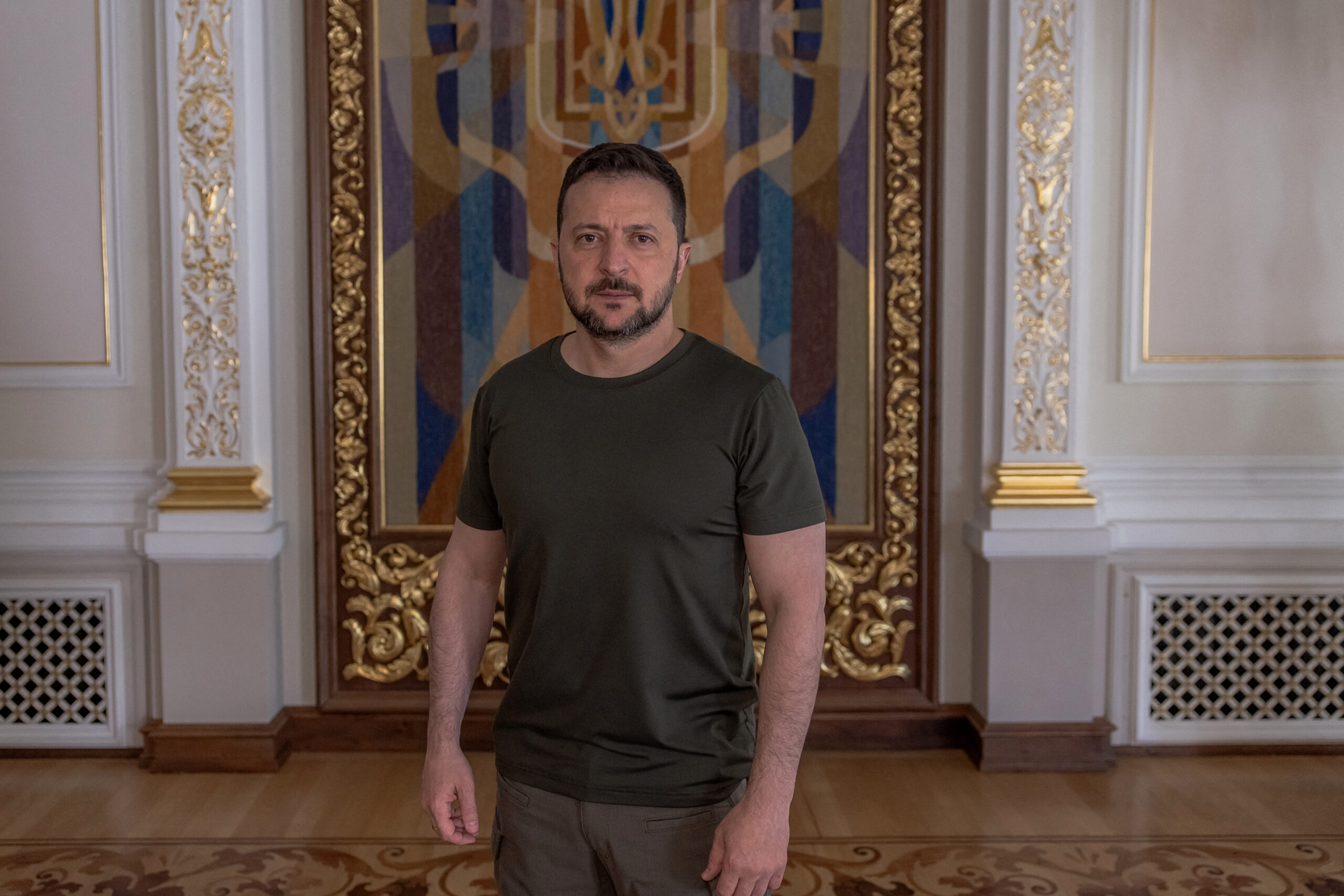 El rey de España recibió a Volodímir Zelenski en Madrid