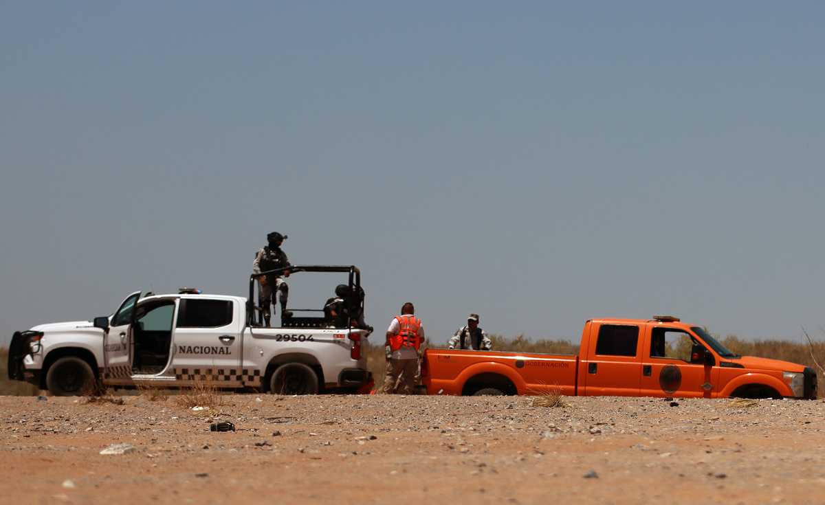 Suman 25 migrantes muertos en medio de las restricciones en la frontera México-EEUU