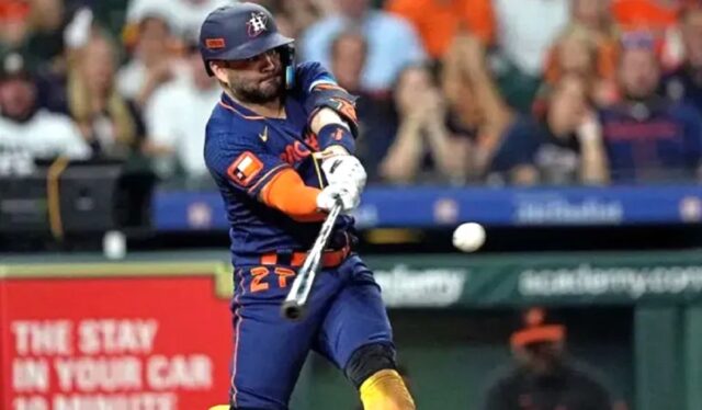 José Altuve anotó e impulsó una carrera en la derrota de los Astros