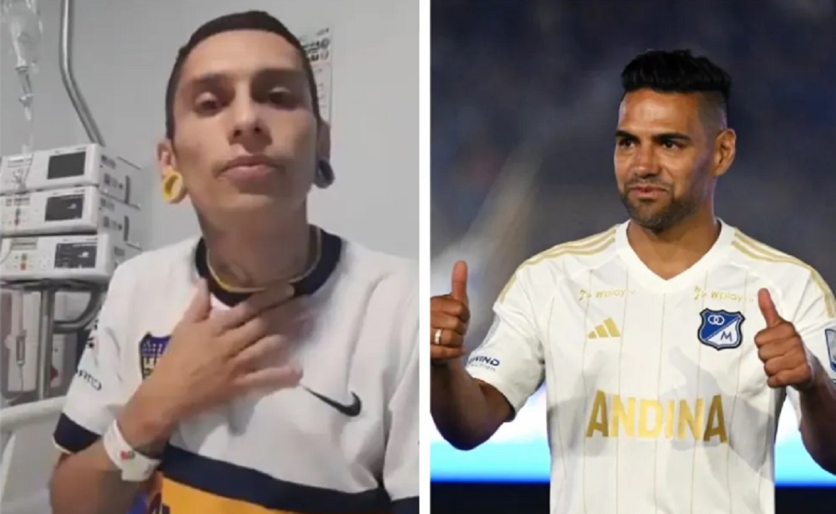 Falcao y su promesa a un hincha que se someterá a la eutanasia