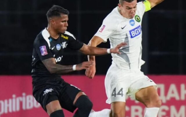 Duelo de venezolanos en la liga ucraniana terminó en empate