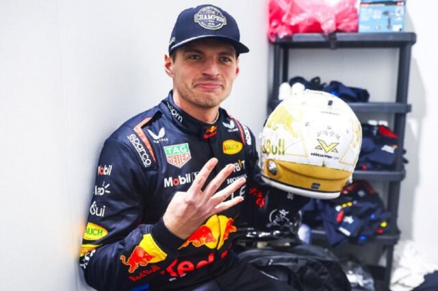 Verstappen: “Estoy muy orgulloso de mi cuarto título”