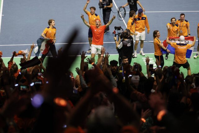 Países Bajos elimina a Alemania y jugará su primera final de la Copa Davis