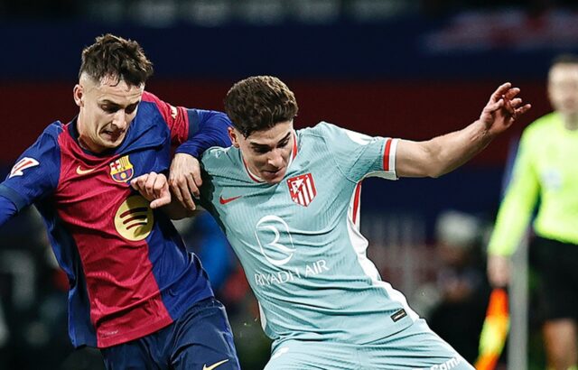Atlético de Madrid gana 2-1 al Barcelona