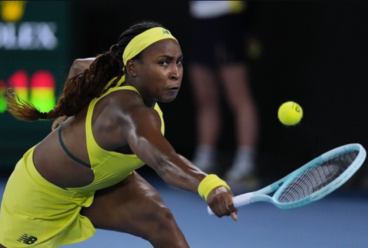 Coco Gauff tardó una hora y media en superar por 6-3 y 7-5 a la británica, a quien ya había vencido en el pasado Foto Archivo