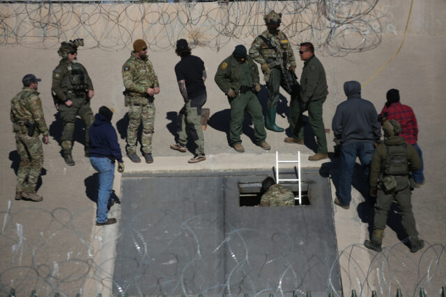 Descubren túnel clandestino en el río Bravo para cruzar migrantes y droga a EE UU
