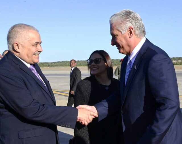 Miguel Díaz-Canel llega a Venezuela para la investidura de Maduro