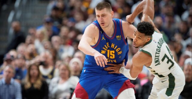 Jokic y Antetokounmpo siguen liderando votaciones del All Stars