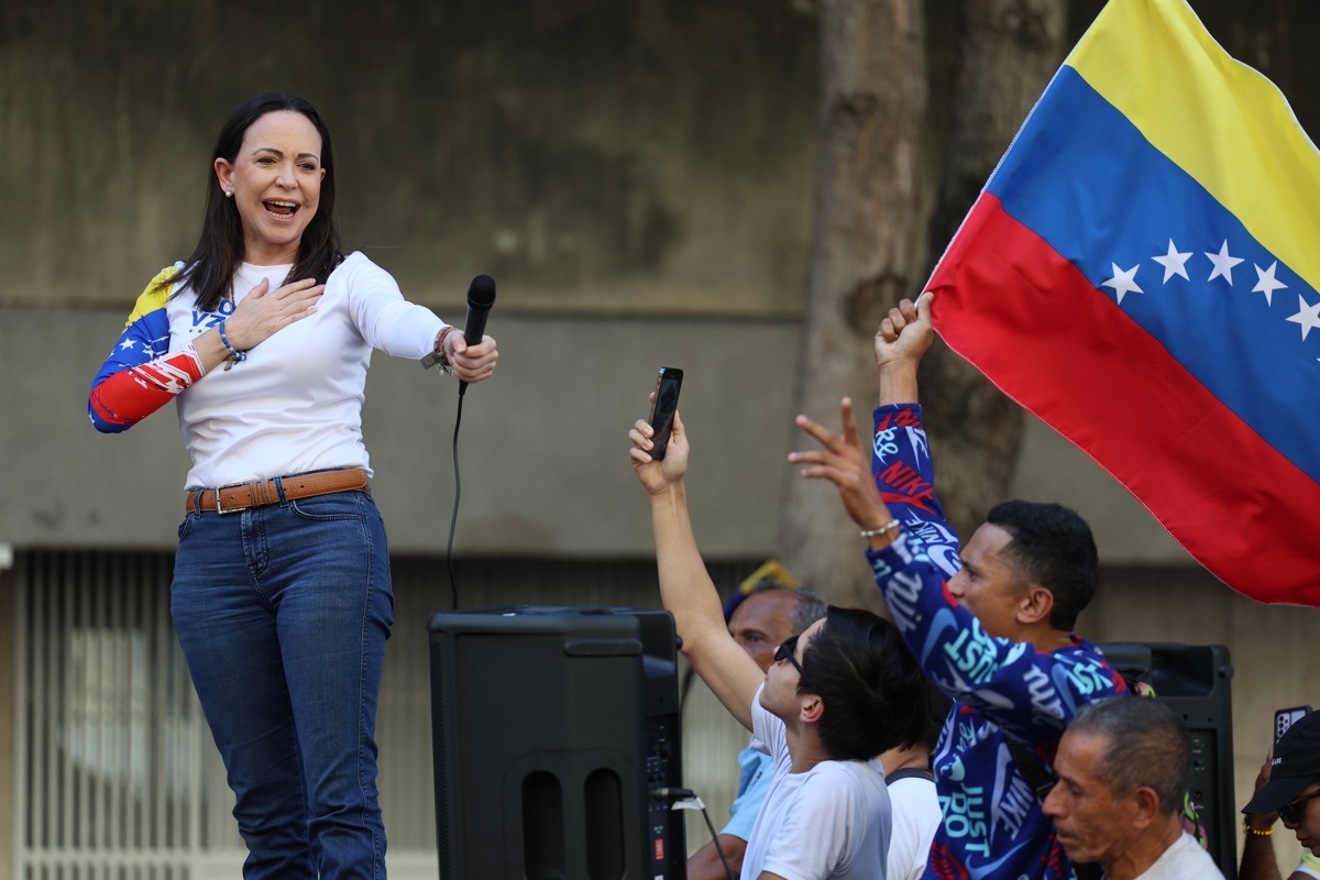 María Corina Machado anuncia el inicio de una "nueva fase" para "la libertad de Venezuela"