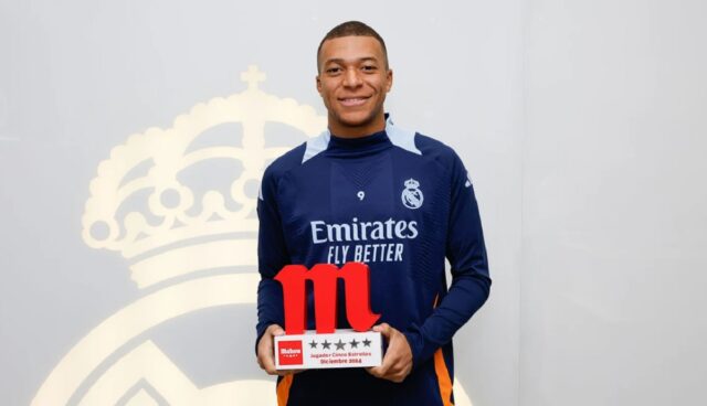 Mbappé disfruta del buen momento con el Real Madrid