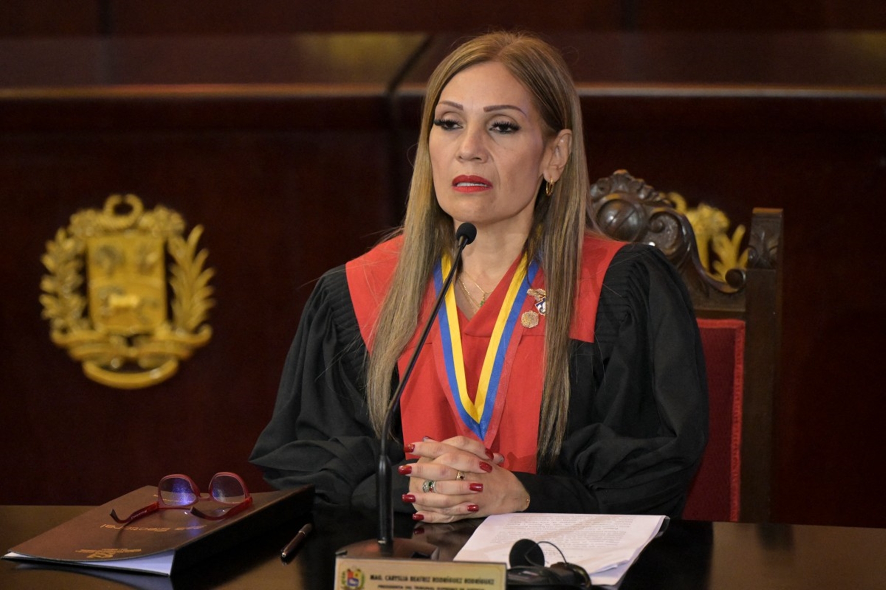 Caryslia Rodríguez continúa al frente del TSJ tras reorganización interna