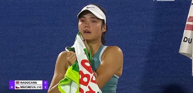 Emma Raducanu fue víctima de acoso en el torneo WTA de Dubái