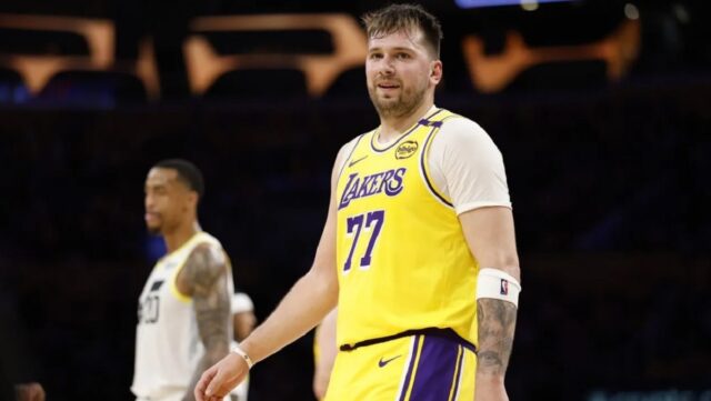 Doncic sufrió su primera derrota con los Lakers