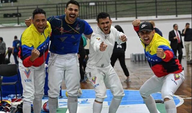 Equipo de espada masculino entró en el top 10 de la Copa del Mundo Heidenheim